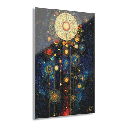 "Ancient Connection to God", Fine Art Acrylic Wall Prints (French Cleat Hanging)
