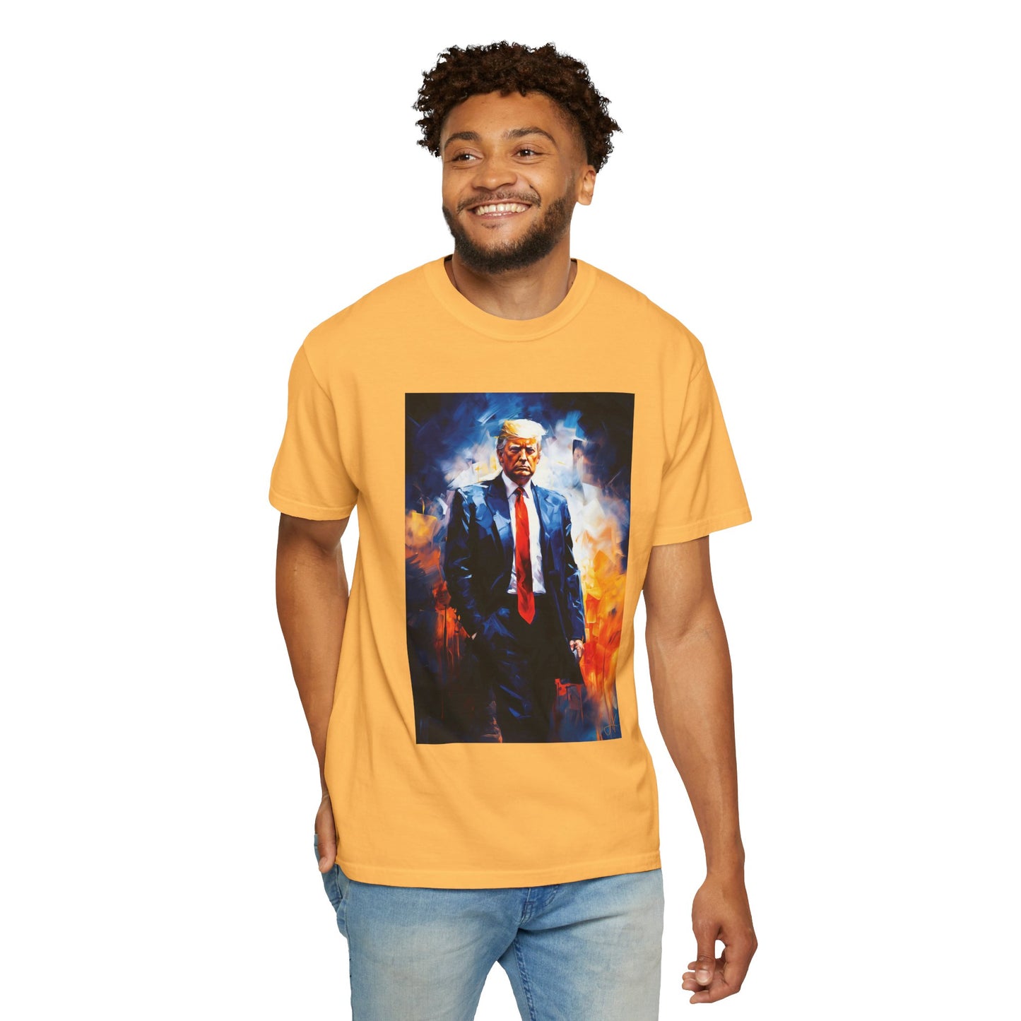 "Trump Portrait" #22, Unisex T-shirt (Light Colors)