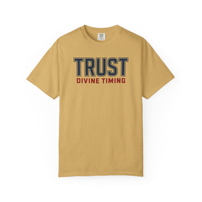 "Trust Divine Timing" #02, Unisex T-shirt