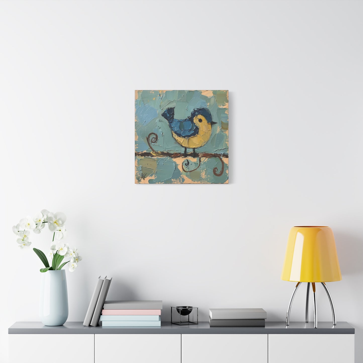"Little Birdie", Fine Art Matte Canvas, Stretched, 1.25"