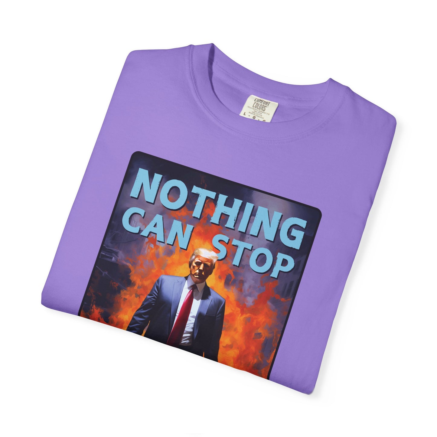 "Nothing Can Stop Trump", Unisex T-shirt (Light Colors)