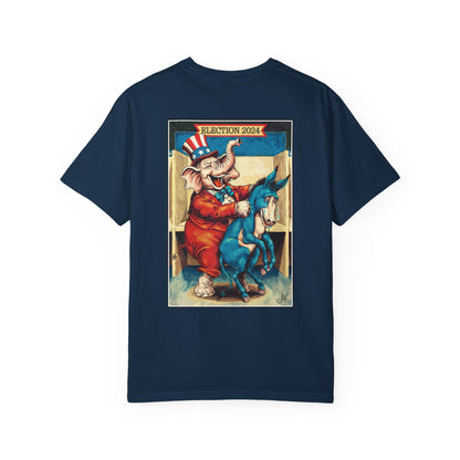 "MAGA Spanked the Donkeys 2024", Unisex T-shirt (Dark Colors)