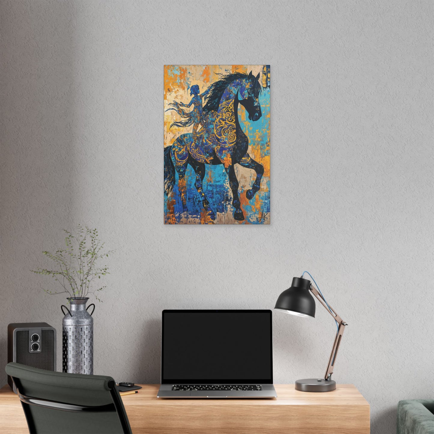 "Unbridled Freedom", Stretched Classic Canvas Fine Art Print