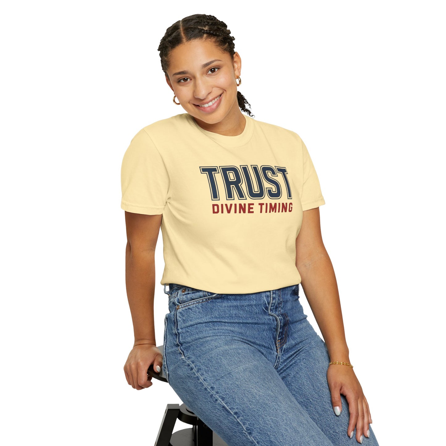 "Trust Divine Timing" #02, Unisex T-shirt