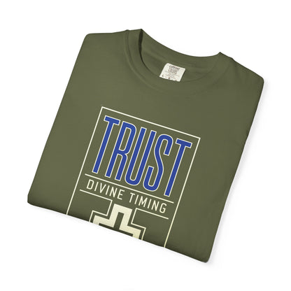 "Trust Divine Timing" #01, Unisex T-shirt
