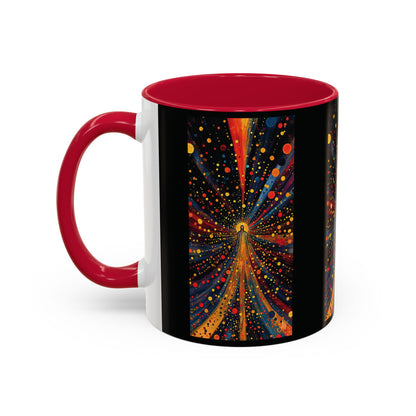 "Illuminated by Grace - 2 Corinthians 4:6", Colorful Mugs (11oz & 15oz)