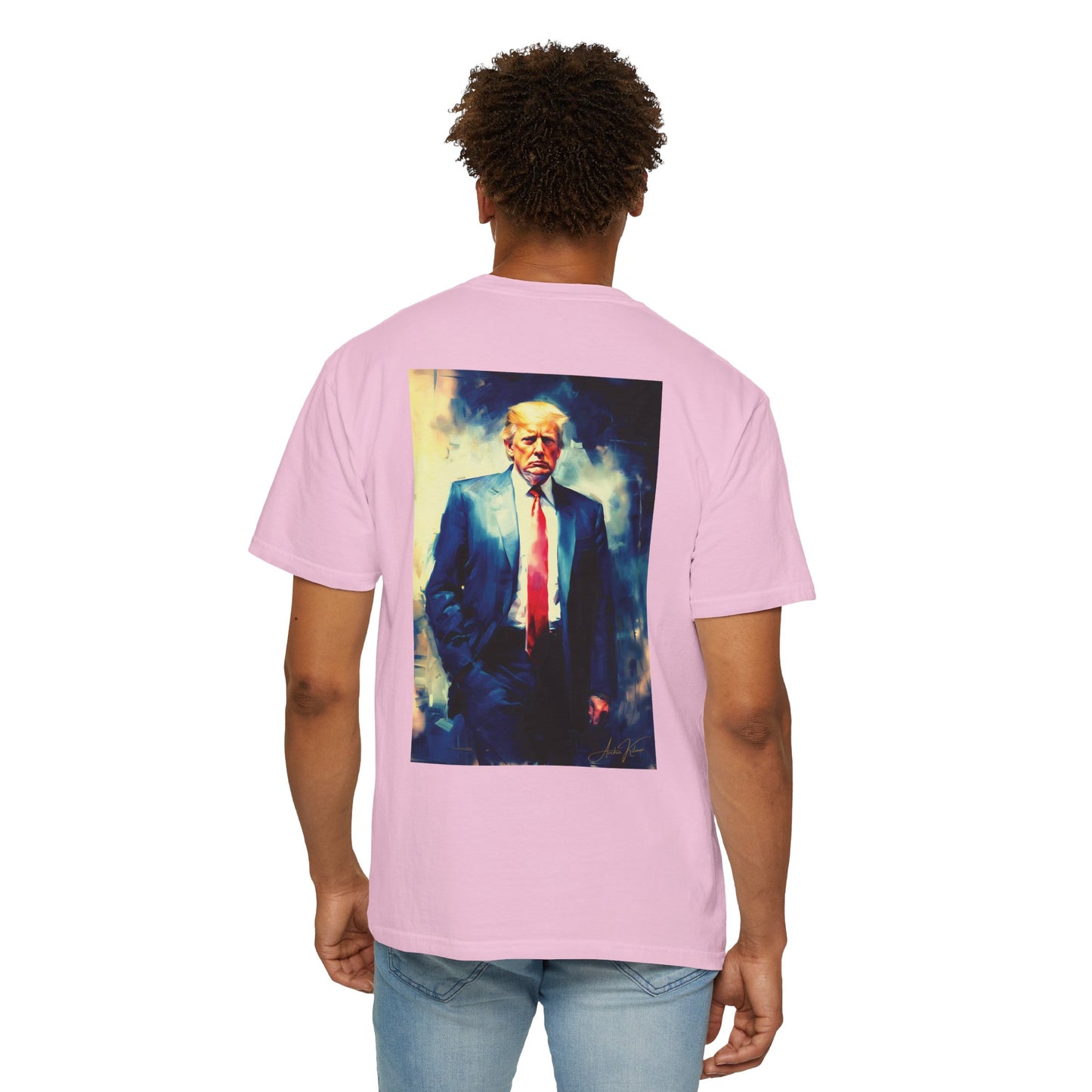 "Trump Portrait No. 6", Unisex T-shirt (Light Colors)