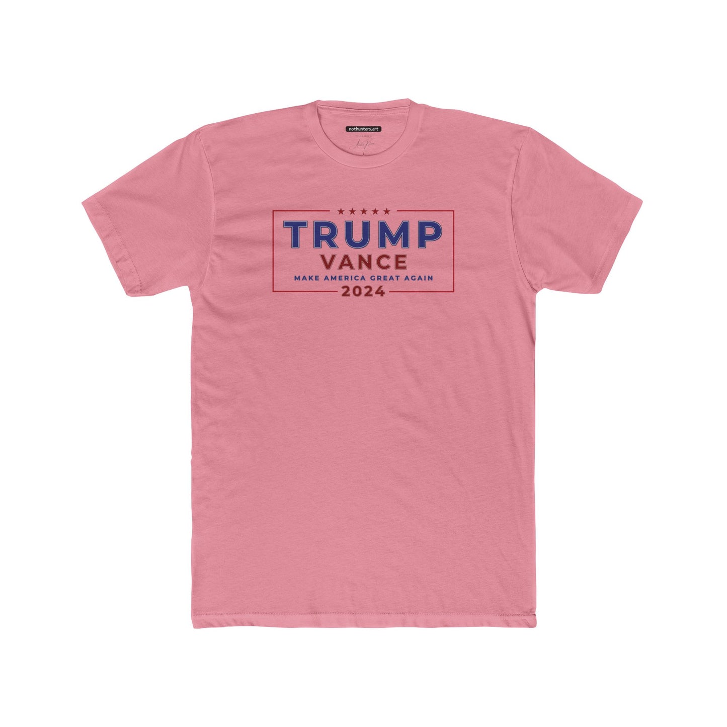 "TRUMP VANCE 2024", Unisex Cotton Crew Tee - Collectible History