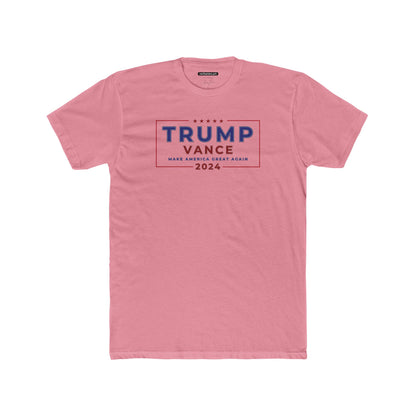 "TRUMP VANCE 2024", Unisex Cotton Crew Tee - Collectible History