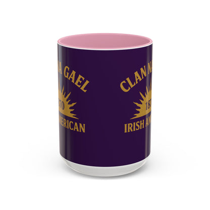 "Clan na Gael - Irish American", Colorful Mugs (11oz, 15oz) (3B0A4F)