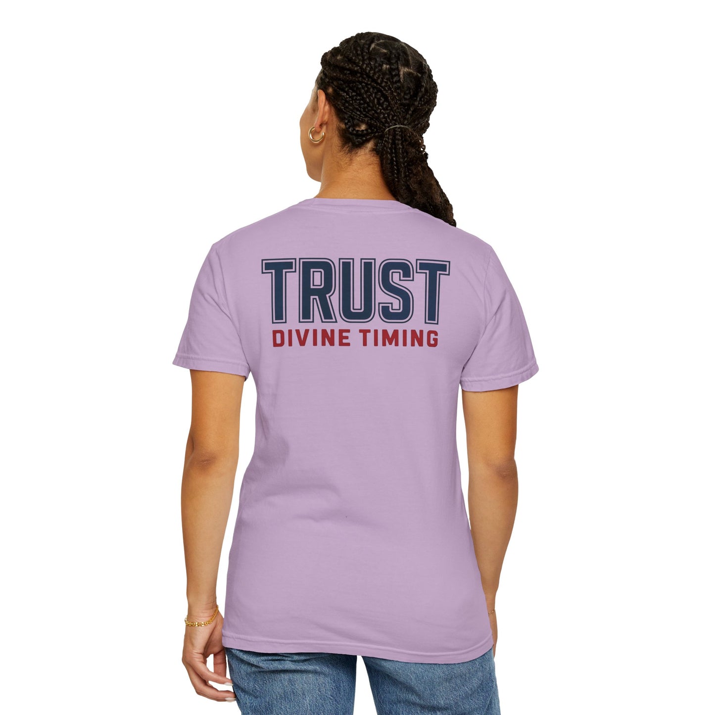 "Trust Divine Timing" #02, Unisex T-shirt