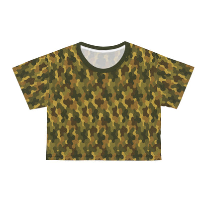 "SASR Day-Ops Camouflage", Crop Tee (SASR Green Collar)