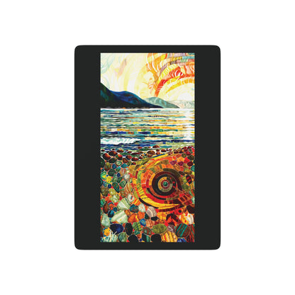 "Isles of the Norse-Gaels", Fine Art Playing Cards (Void Black)
