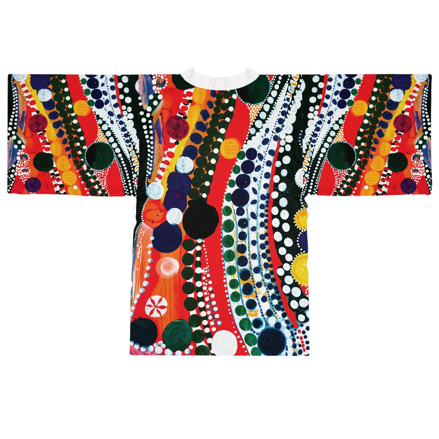 "Abstract 71", Long Sleeve Kimono Robe