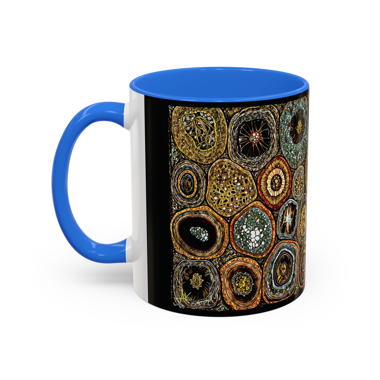 "Every Detail, His Design", Colorful Mugs (11oz, 15oz)