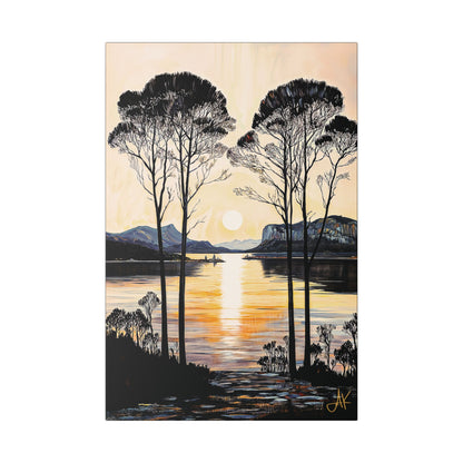 "Gentle Sound", Stretched Classic Canvas Fine Art Print