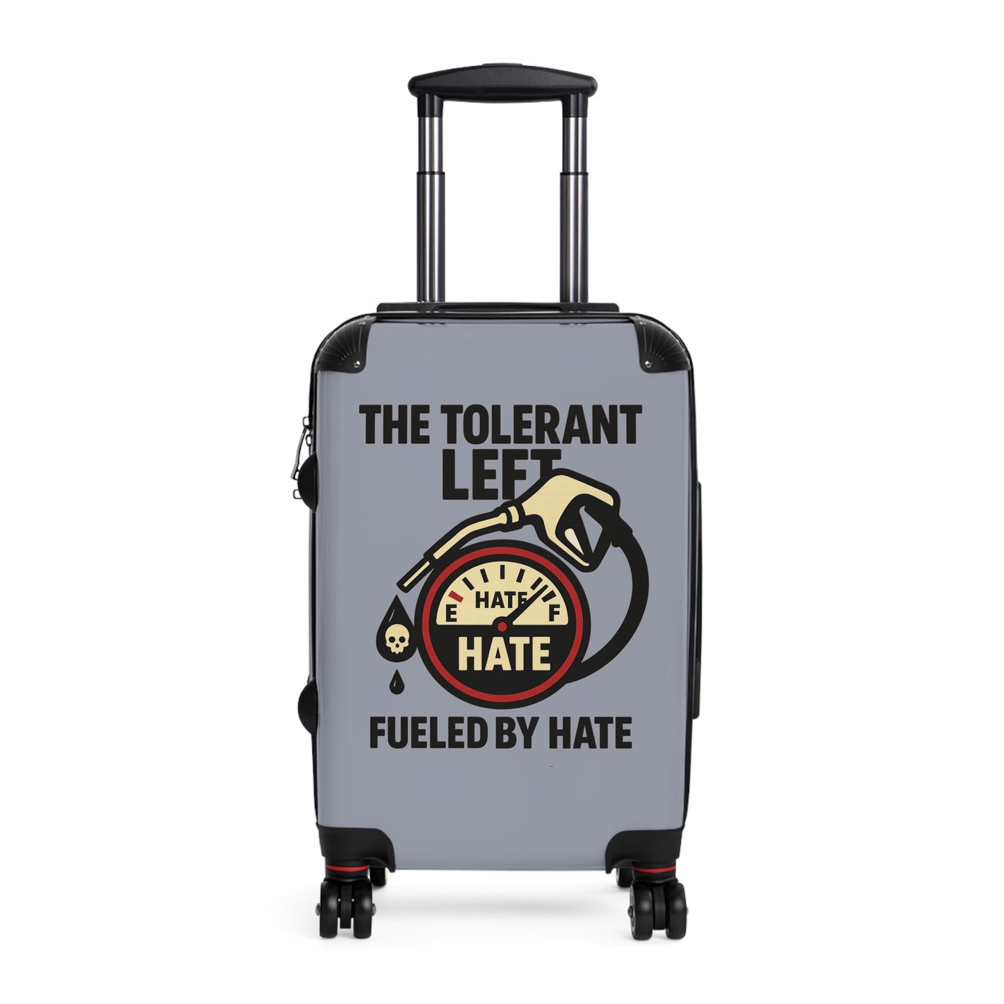 "The Tolerant Left", Suitcase (Concrete Grey)