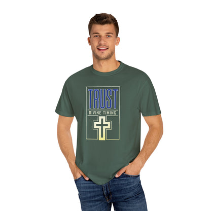 "Trust Divine Timing" #01, Unisex T-shirt