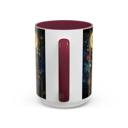 "Ancient Connection to God", Colorful Mugs (11oz, 15oz)