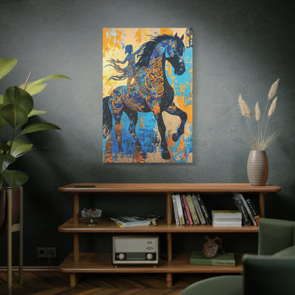 "Unbridled Freedom", Fine Art Matte Canvas, Stretched, 1.25"