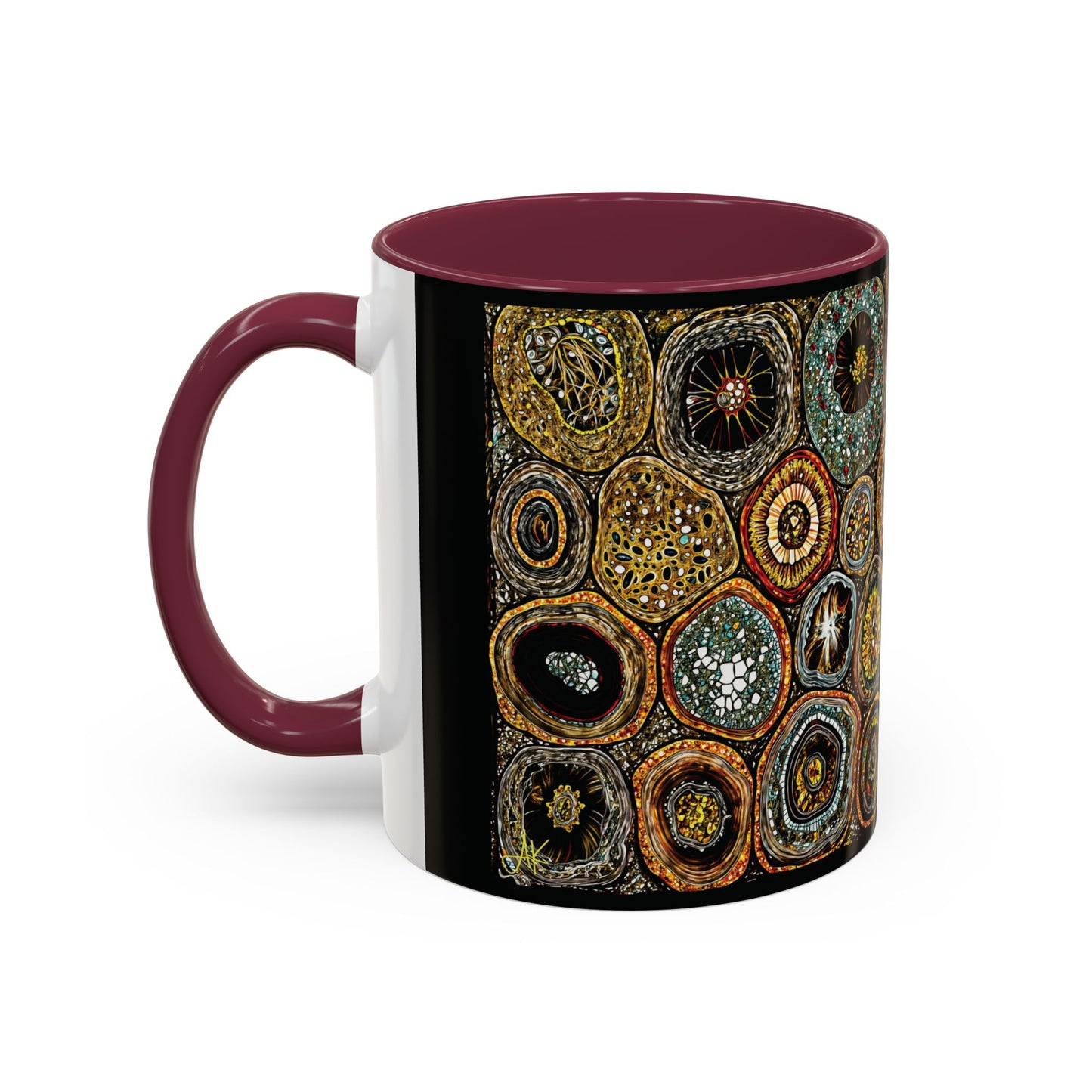 "Every Detail, His Design", Colorful Mugs (11oz, 15oz)