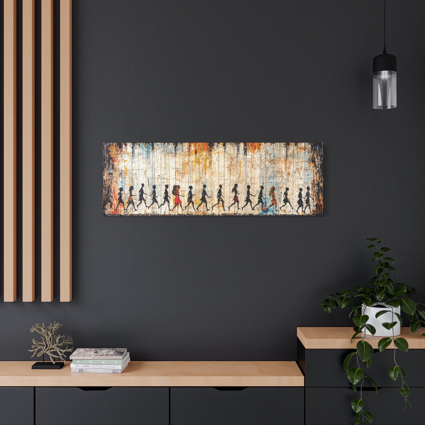 "Lockstep: Diversity Without Difference", Fine Art Matte Canvas, Stretched, 1.25"