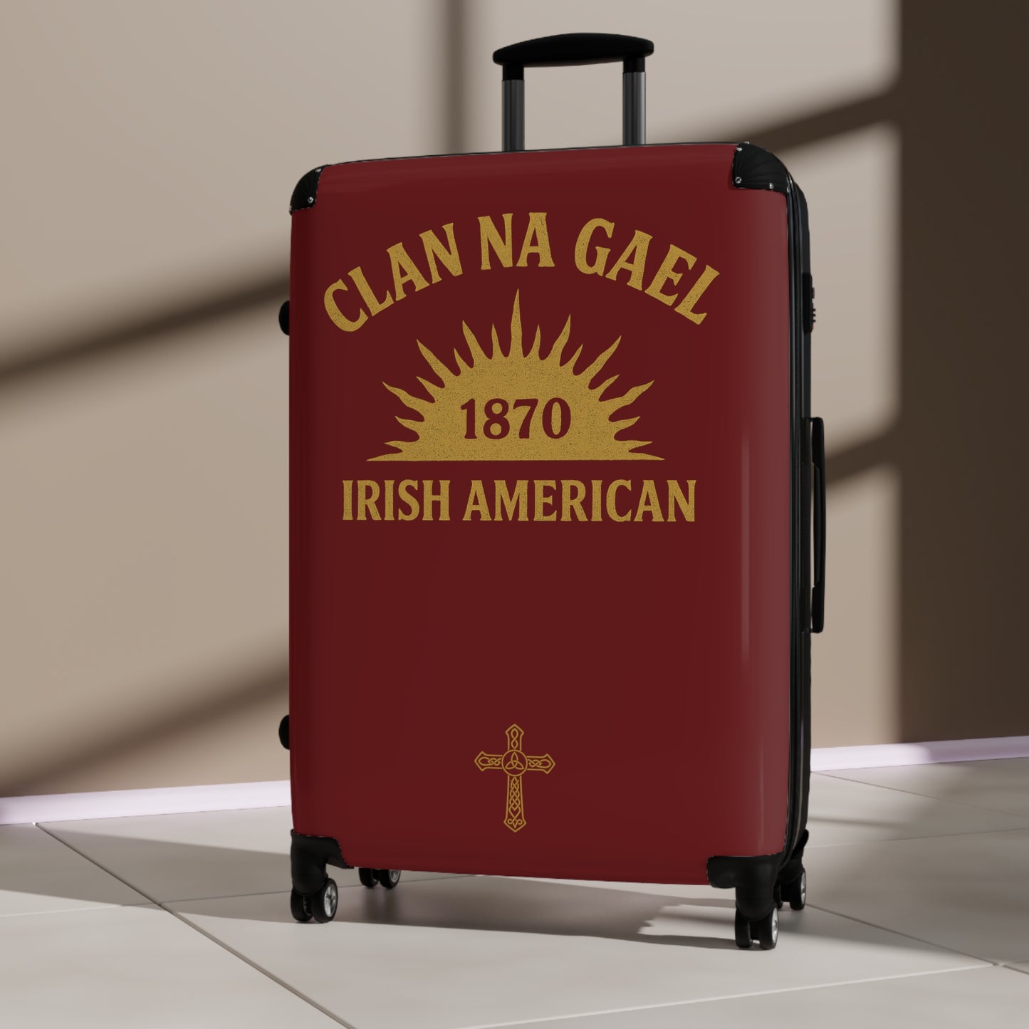 "Clan na Gael - Irish American", Suitcase (Palladius Red)