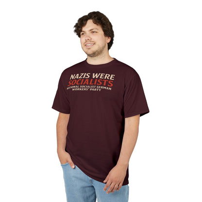 "Nazis were Socialists", Unisex T-shirt (Mama Africa)