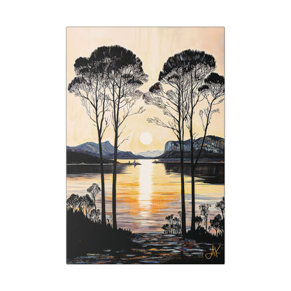 "Gentle Sound", Stretched Classic Canvas Fine Art Print