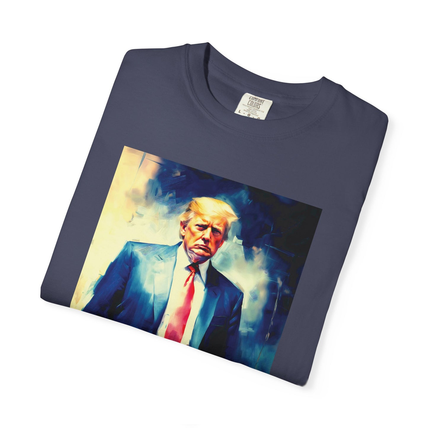 "Trump Portrait No. 6", Unisex T-shirt (Dark Colors)