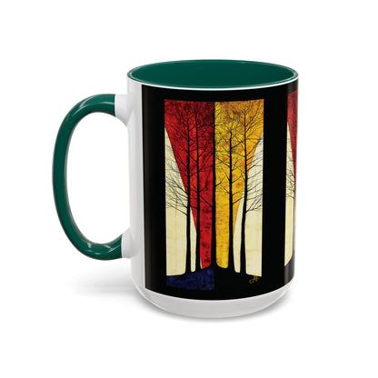 "Go Out in Joy" Isaiah 55:12 (NIV)", Colorful Mugs (11oz & 15oz)