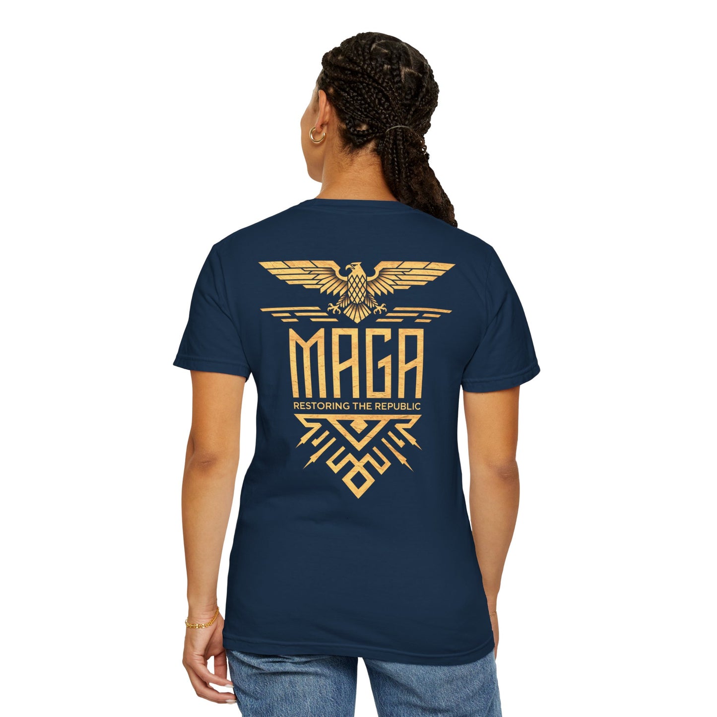 "MAGA Restoring the Republic" #02, Unisex T-shirt
