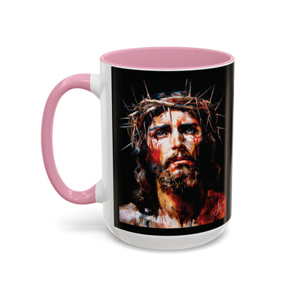 "Crown of Thorns", Colorful Mugs (11oz, 15oz)