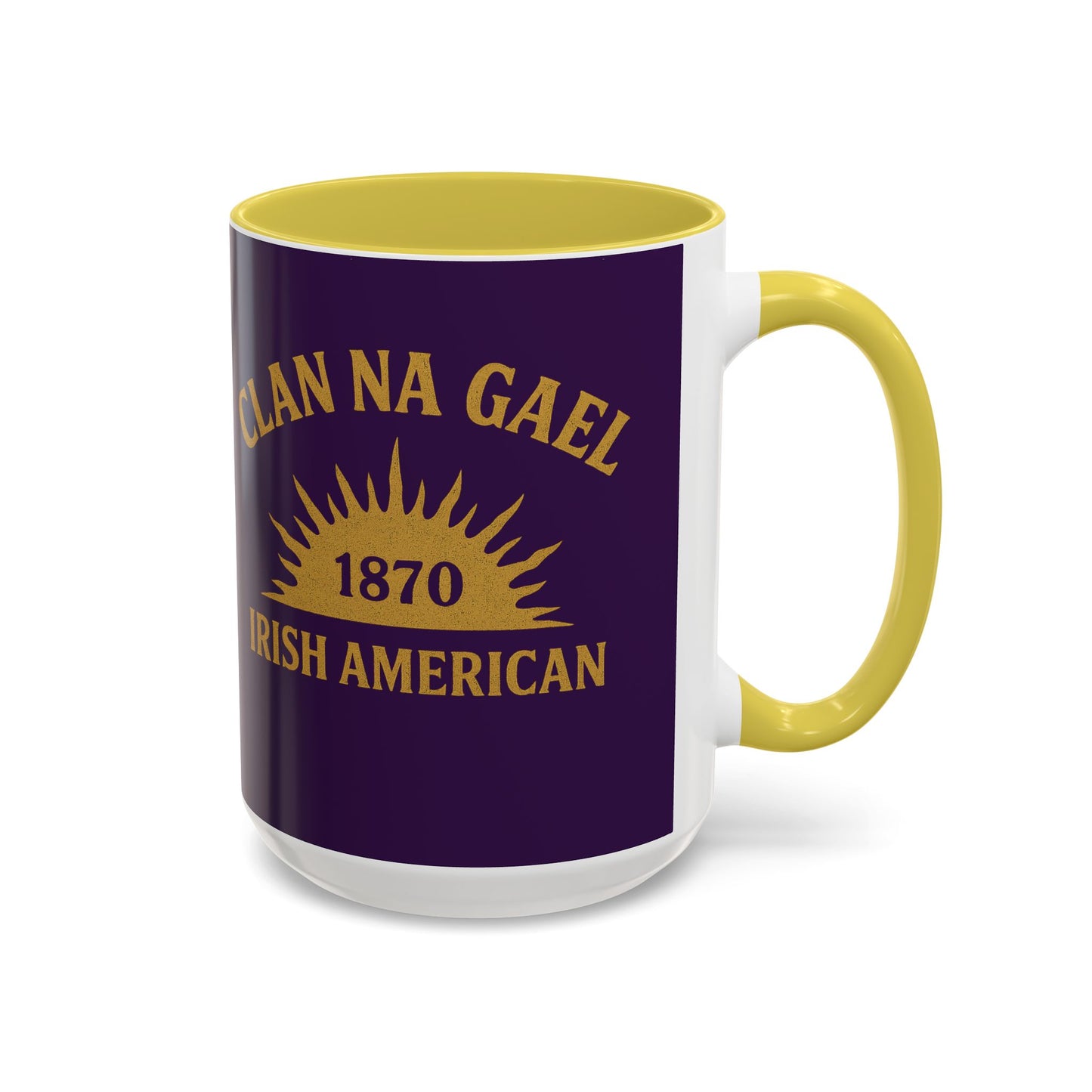 "Clan na Gael - Irish American", Colorful Mugs (11oz, 15oz) (3B0A4F)