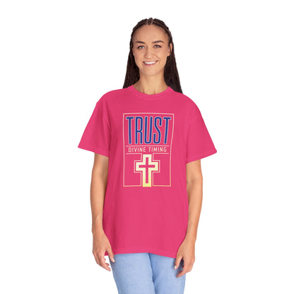 "Trust Divine Timing" #01, Unisex T-shirt