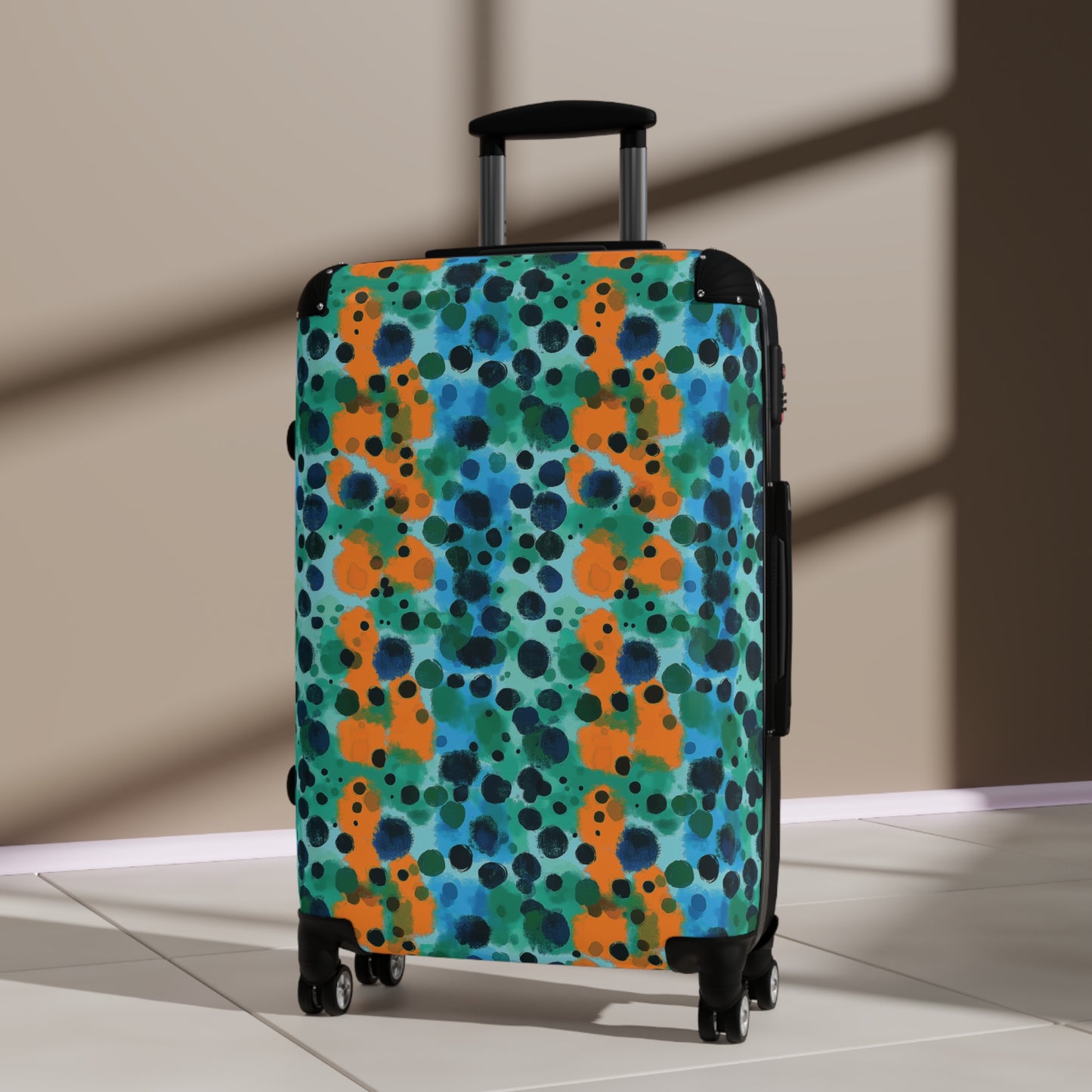 "Midnight Coral", Suitcases