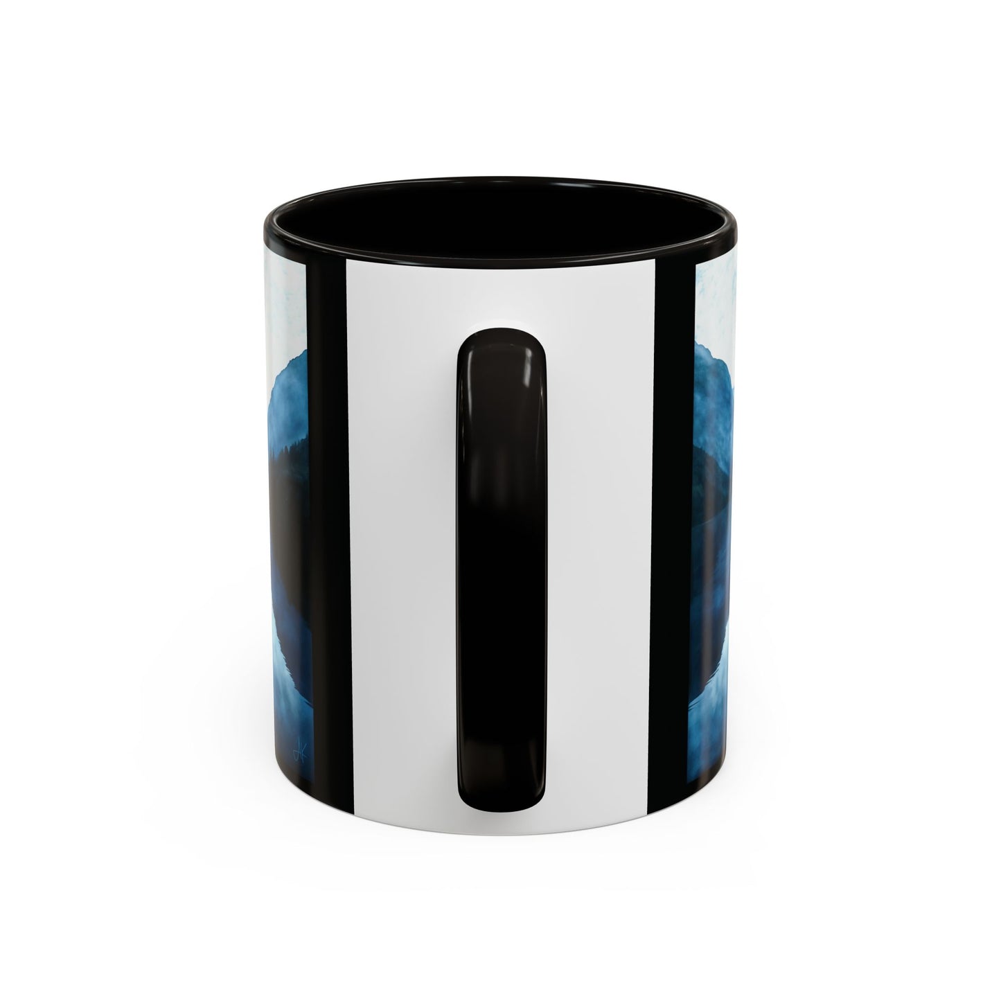 "Connected in Silence - Psalm 46:10", Colorful Mugs (11oz, 15oz)