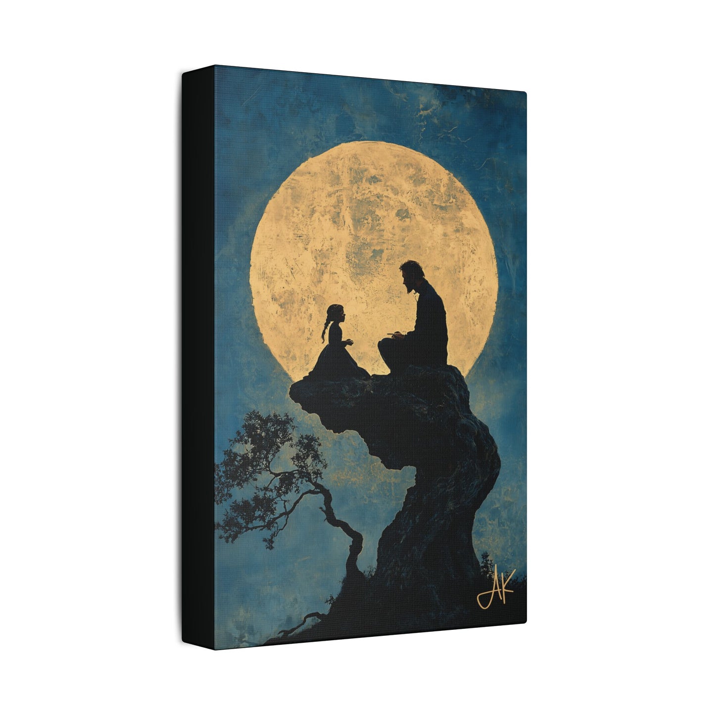 "Honest Answers", Classic Stretched Canvas Fine Art Print