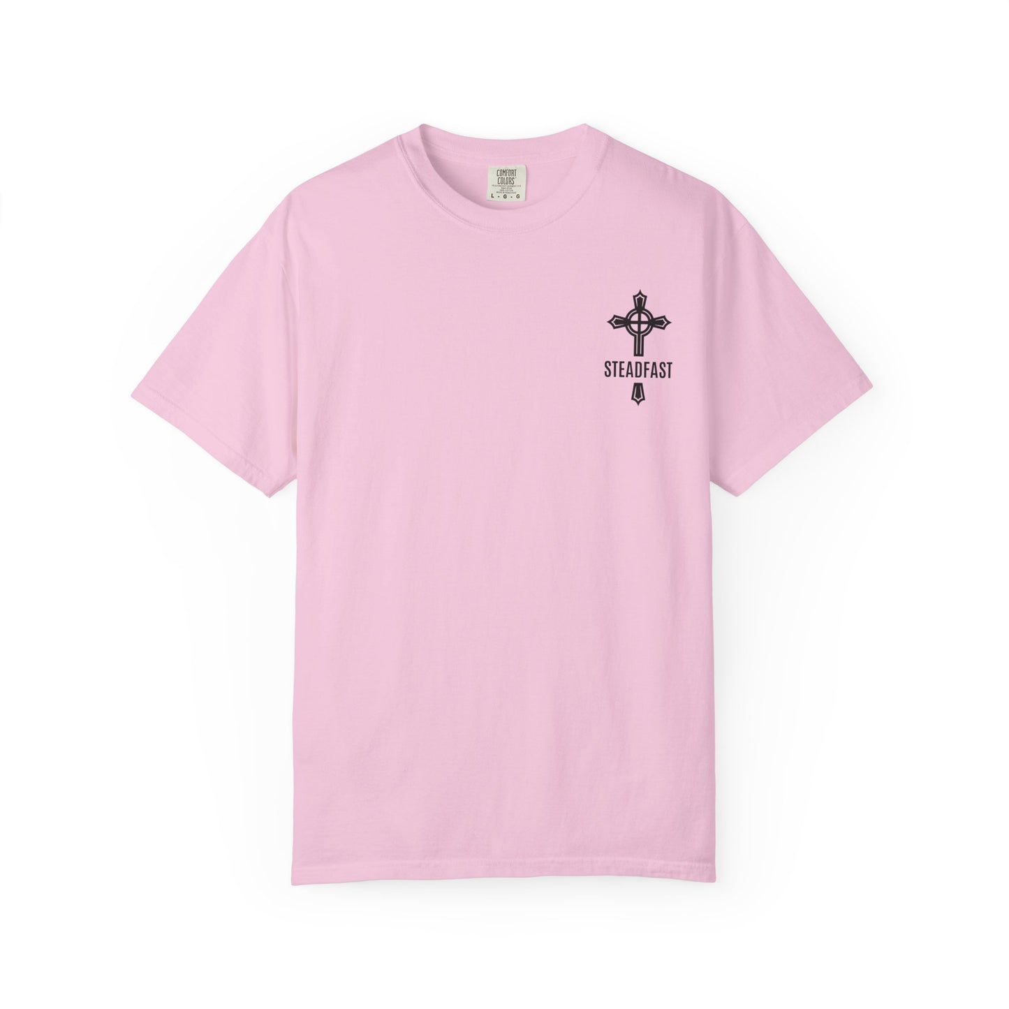 "Steadfast Cross in Black", Unisex T-shirt