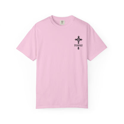 "Steadfast Cross in Black", Unisex T-shirt