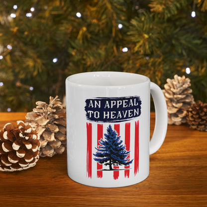 "An Appeal to Heaven", White Mug (11oz & 15oz)