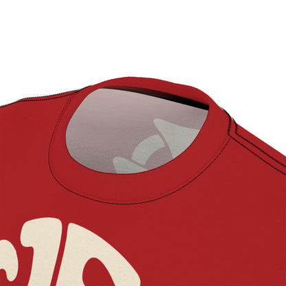 "Retro Jesus", Unisex T-shirt (Islay Red)