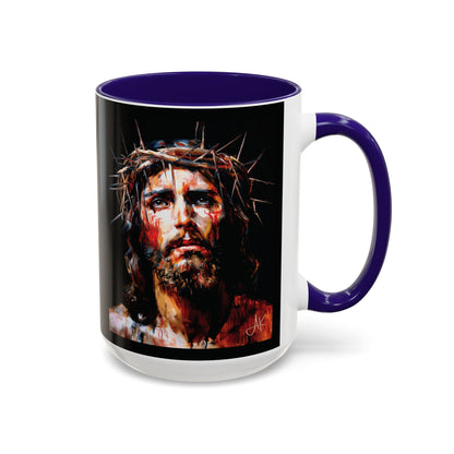 "Crown of Thorns", Colorful Mugs (11oz, 15oz)