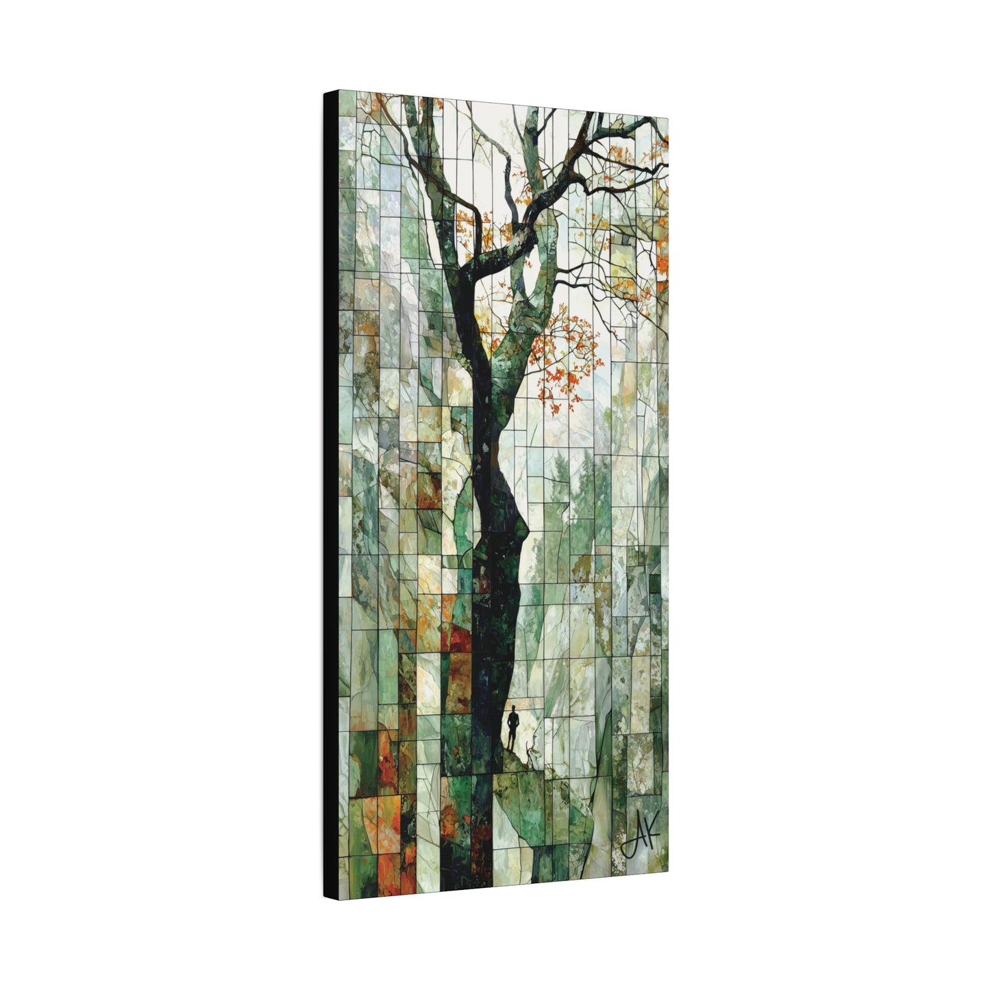 "She Who Will Color the World", Fine Art Matte Canvas, Stretched, 1.25"