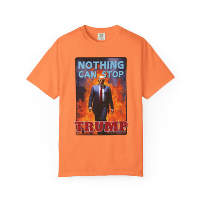 "Nothing Can Stop Trump", Unisex T-shirt (Light Colors)