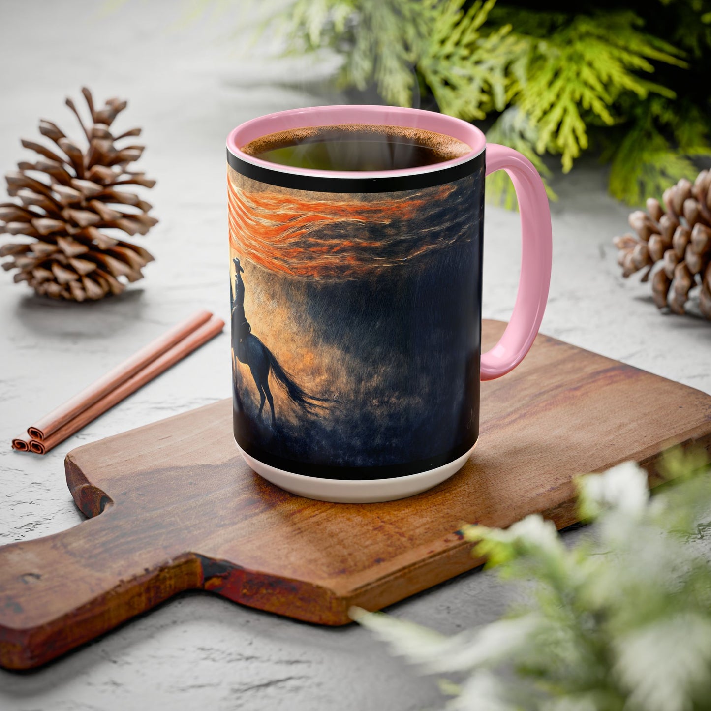 "Liberty under God", Colorful Mugs (11oz, 15oz)