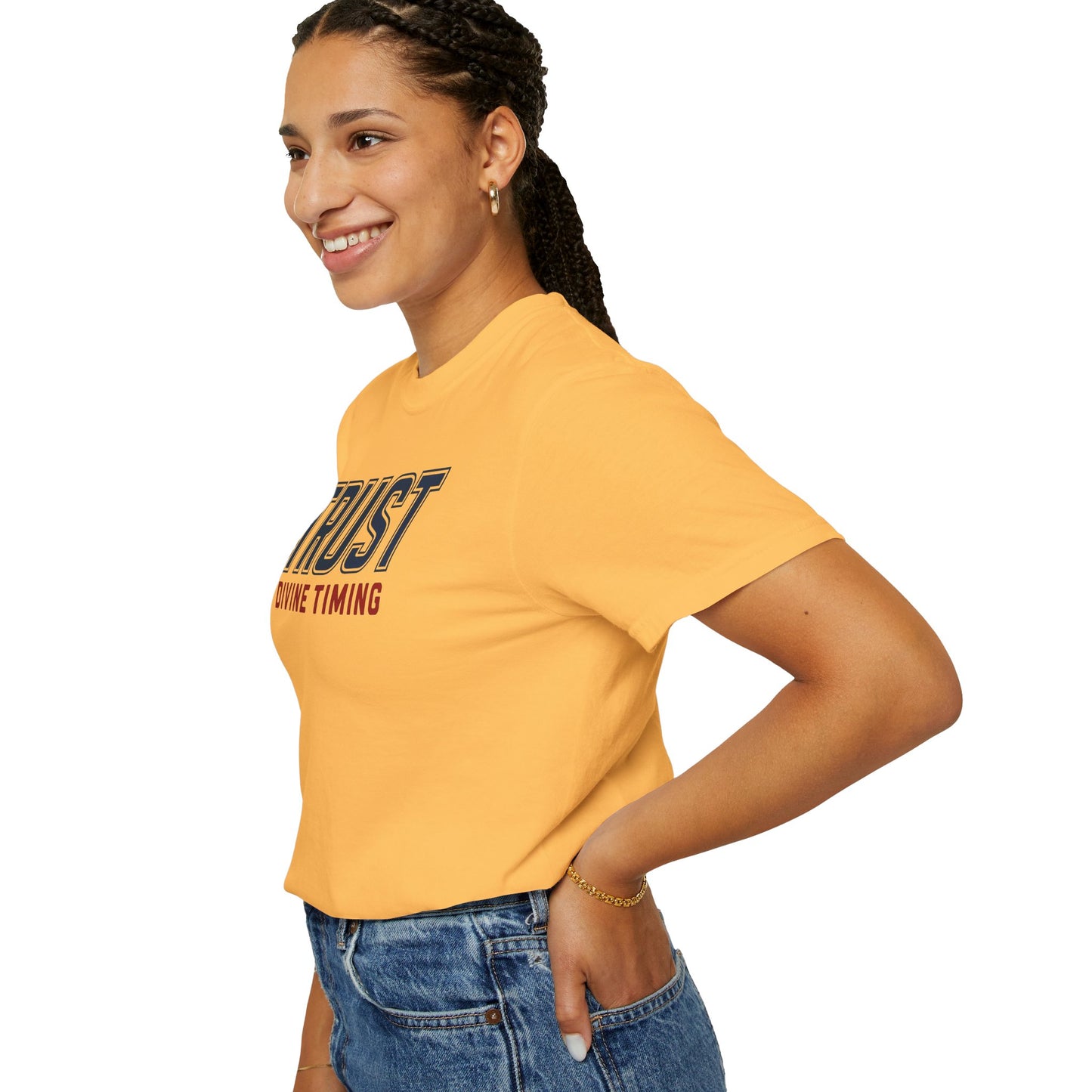 "Trust Divine Timing" #02, Unisex T-shirt