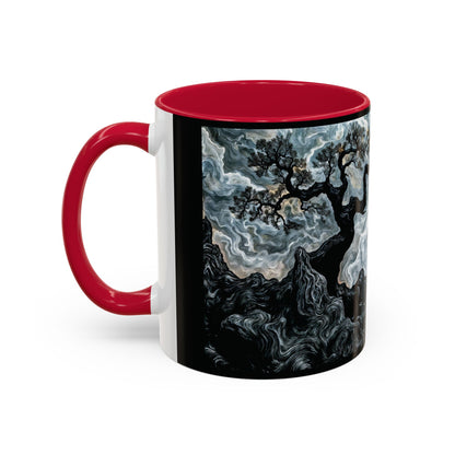 "An Crann Naomh (Gaelic) - The Sacred Tree (English)", Colorful Mugs (11oz & 15oz)