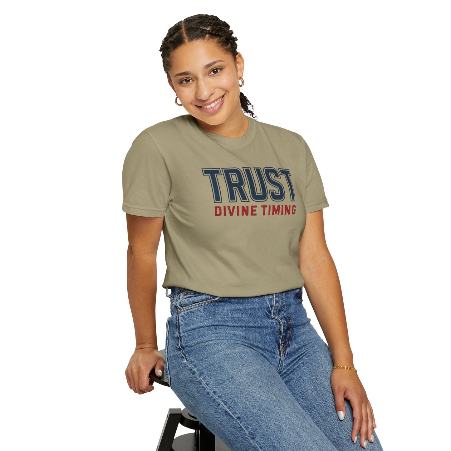 "Trust Divine Timing" #02, Unisex T-shirt