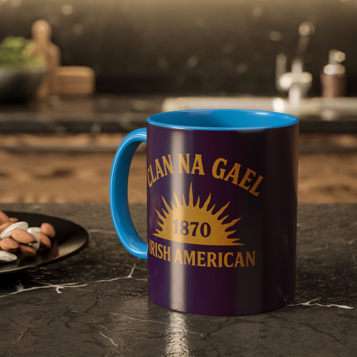 "Clan na Gael - Irish American", Colorful Mugs (11oz, 15oz) (3B0A4F)